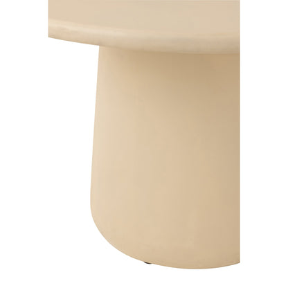 Tavolo da pranzo rotondo Ram Beige Ø118cm J-Line