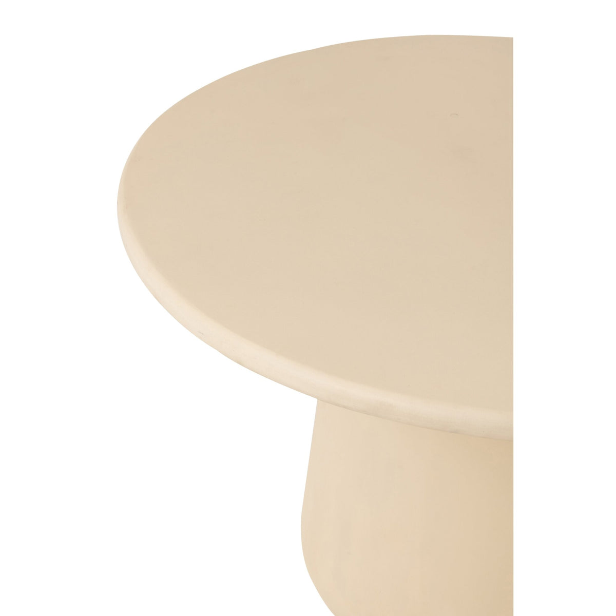 Tavolo da pranzo rotondo Ram Beige Ø118cm J-Line