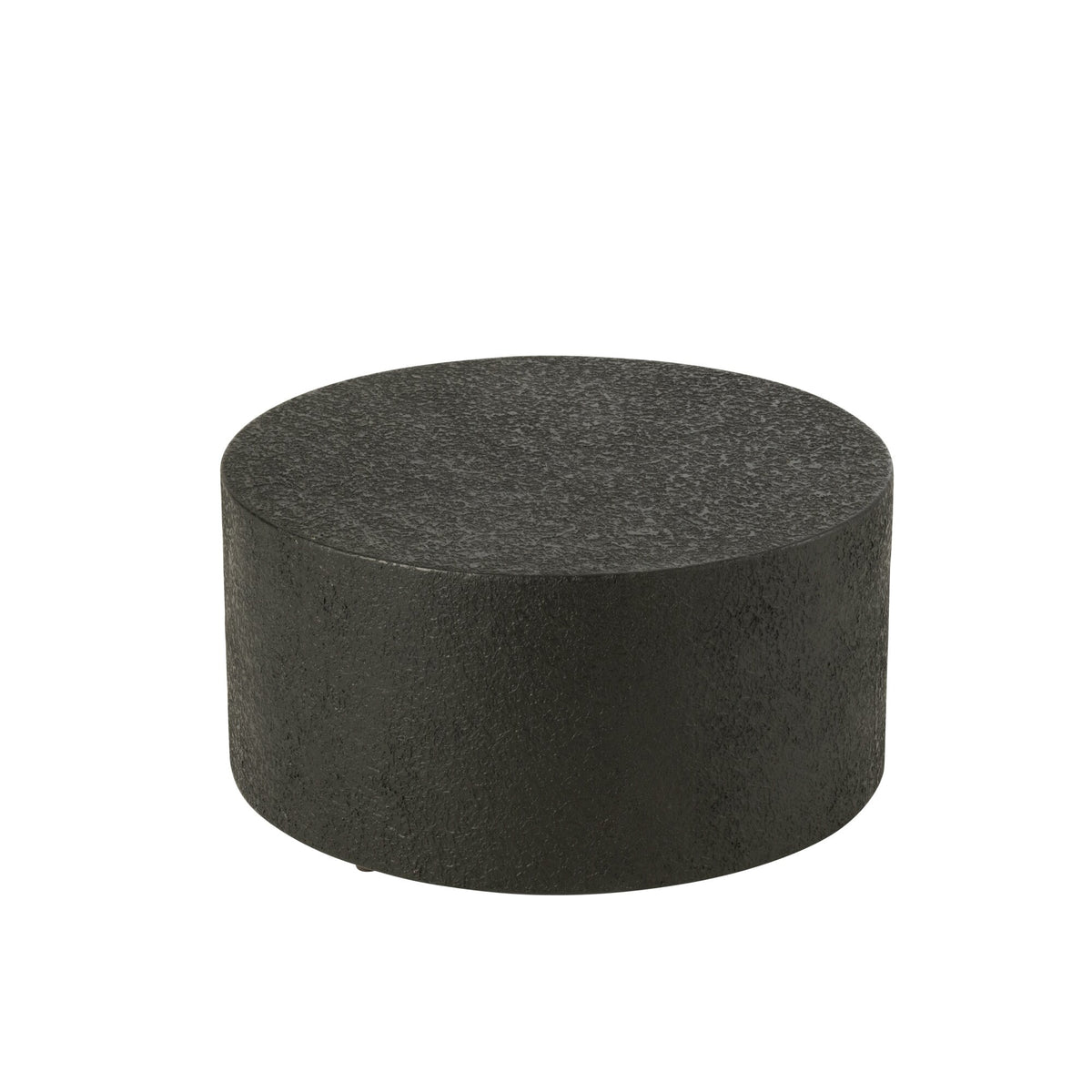 Tavolino Cilindro MDF Nero J-Line