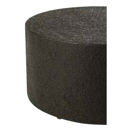Tavolino Cilindro MDF Nero J-Line