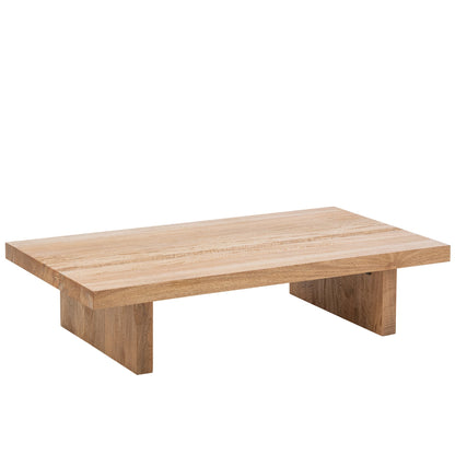 Tavolino da salotto in legno di mango naturale J-Line