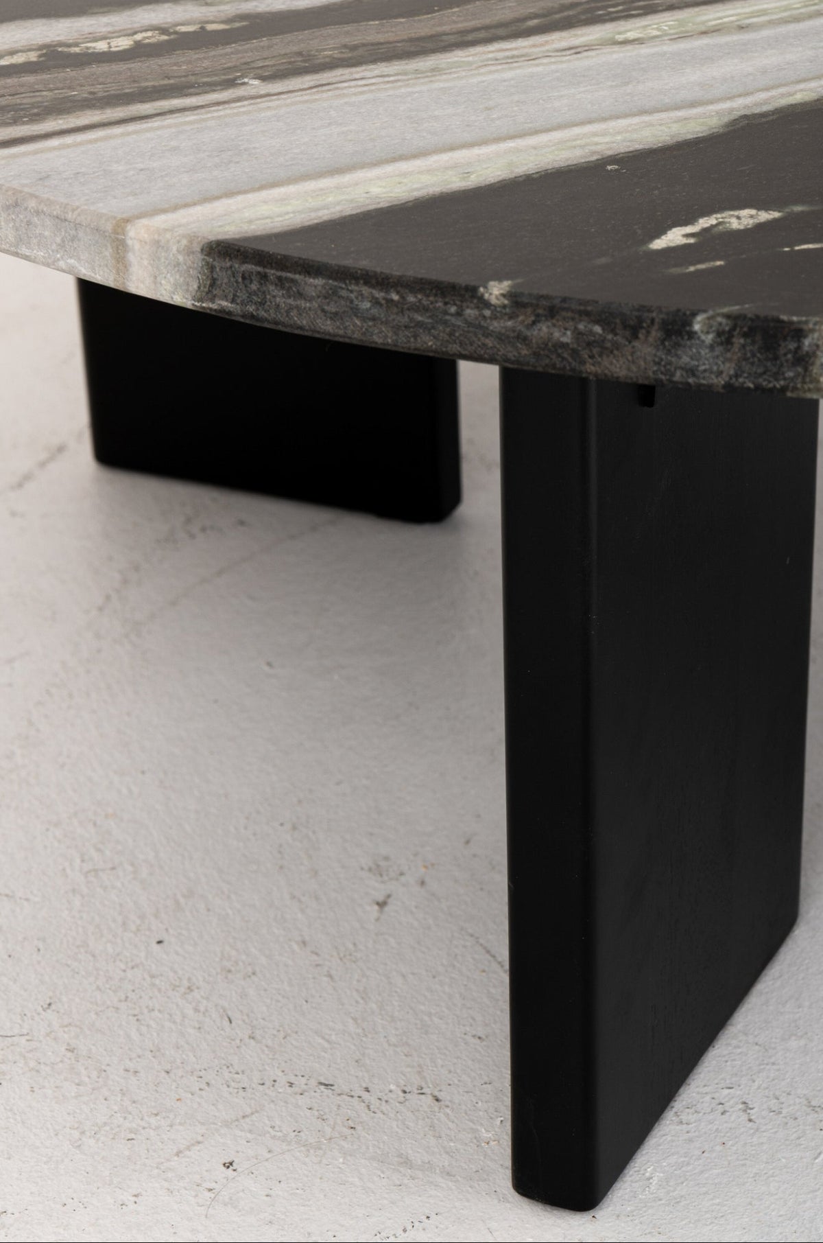 Tavolino da salotto Mathilde Marmo Nero/Grigio J-Line