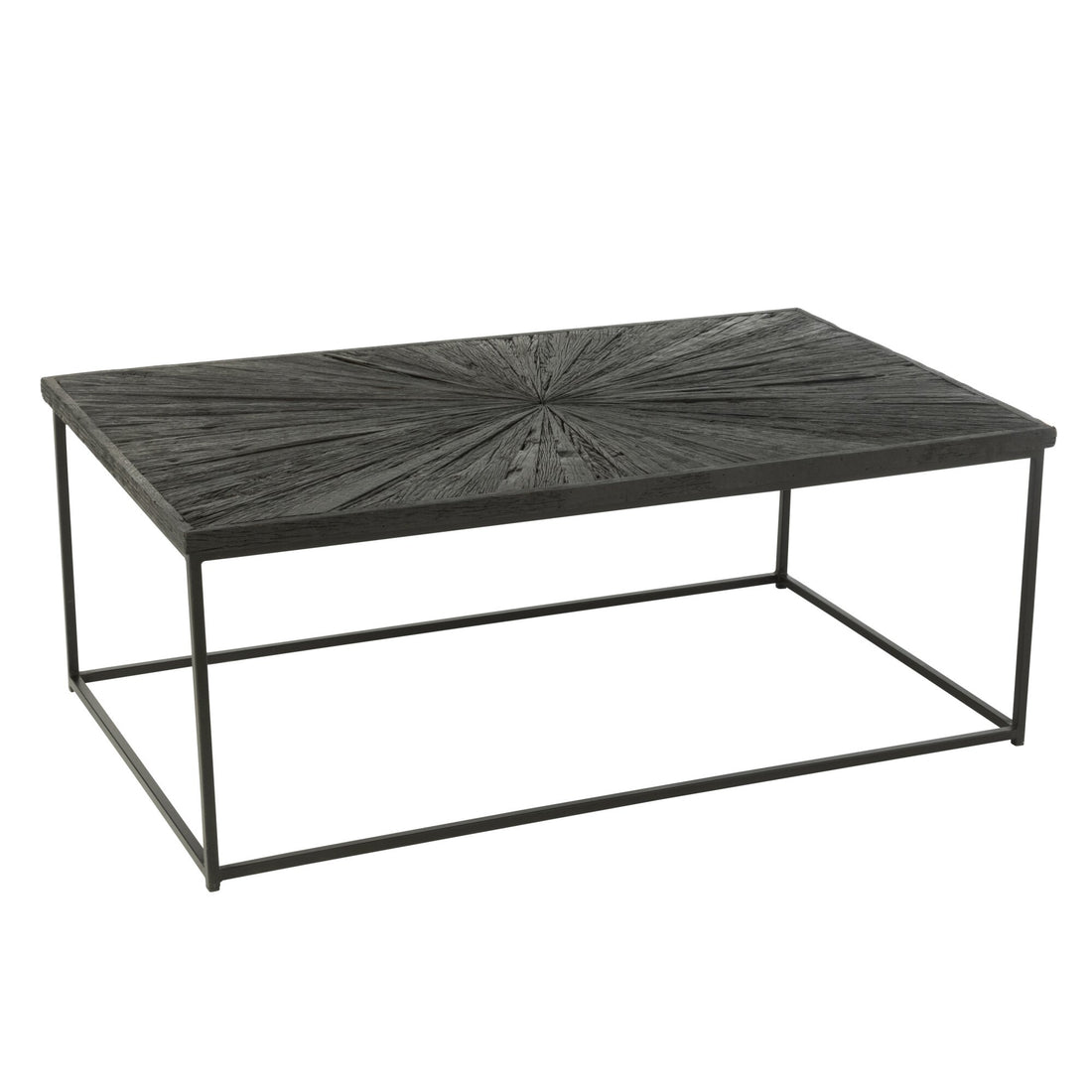 Tavolino Shanil Legno/Ferro Nero J-Line