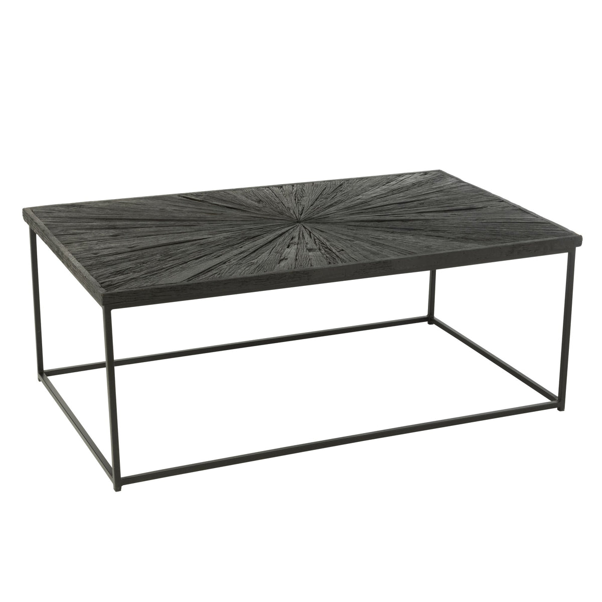 Tavolino Shanil Legno/Ferro Nero J-Line