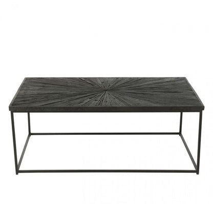 Tavolino Shanil Legno/Ferro Nero J-Line