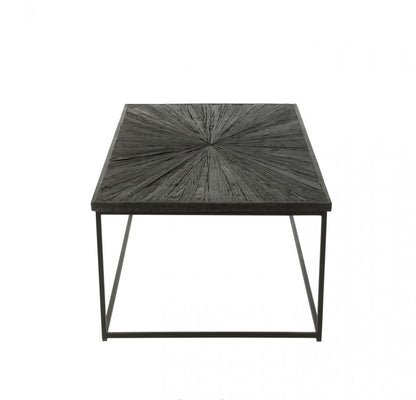 Tavolino Shanil Legno/Ferro Nero J-Line