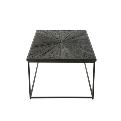 Tavolino Shanil Legno/Ferro Nero J-Line