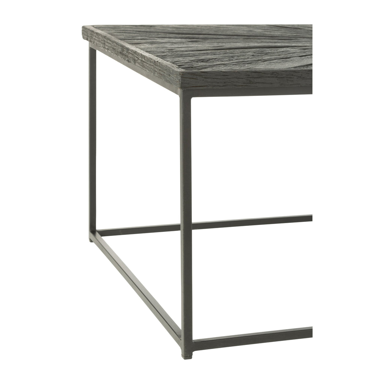 Tavolino Shanil Legno/Ferro Nero J-Line