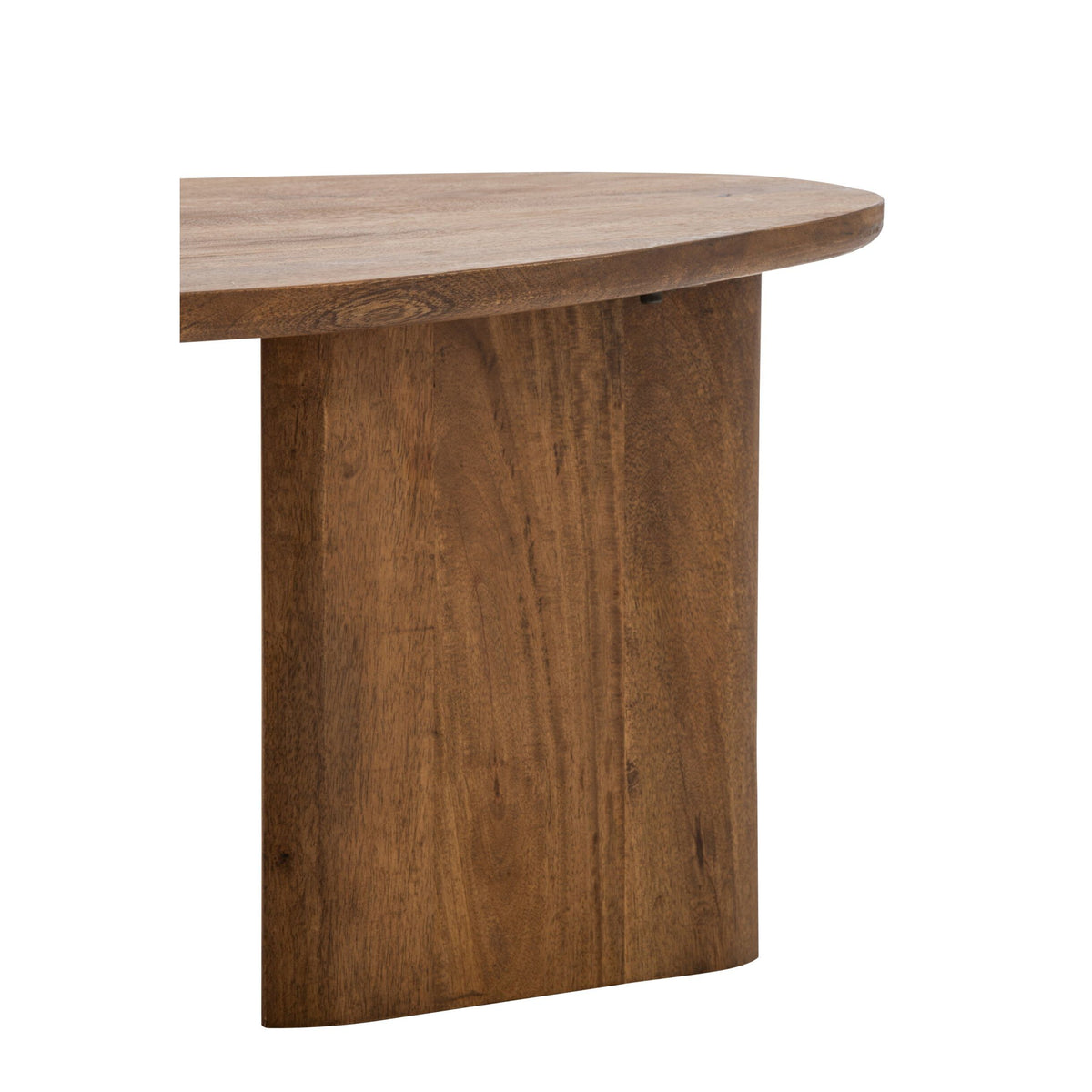 Set di 2 tavolini da salotto in legno di mango naturale J-Line