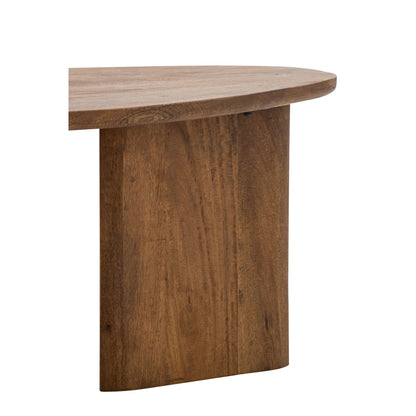 Set di 2 tavolini da salotto in legno di mango naturale J-Line