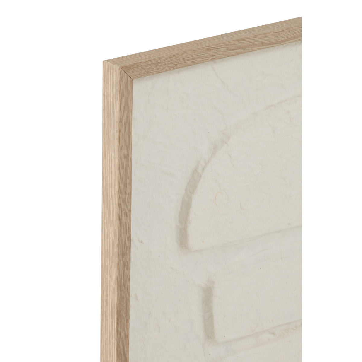 Set di 2 quadri Cellen Papier bianchi J-Line