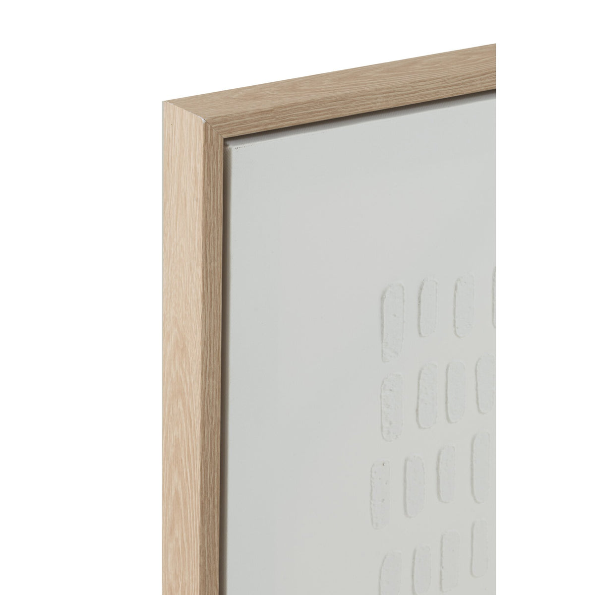 Set di 3 quadri Lines Canvas bianchi J-Line