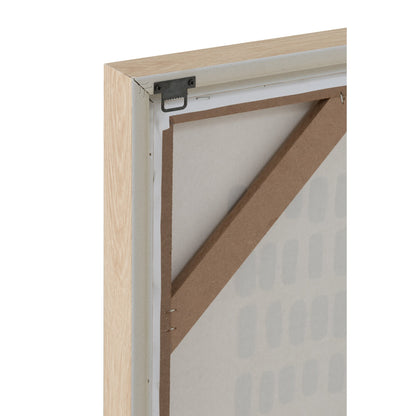 Set di 3 quadri Lines Canvas bianchi J-Line