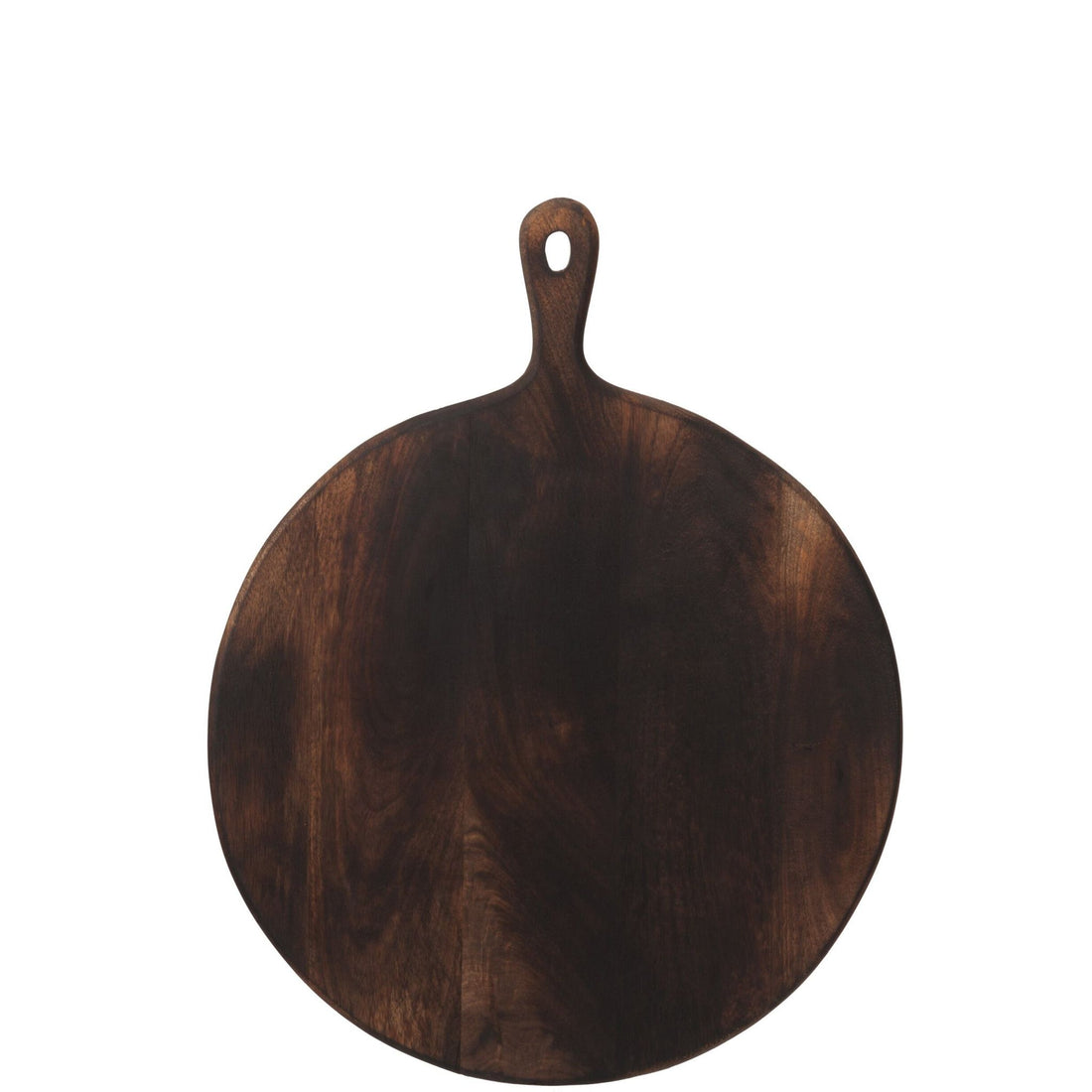 Tagliere rotondo in legno marrone scuro Large J-Line
