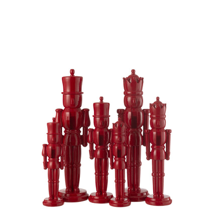 Set di 2 apriscatole Rossi in resina 47 cm J-Line