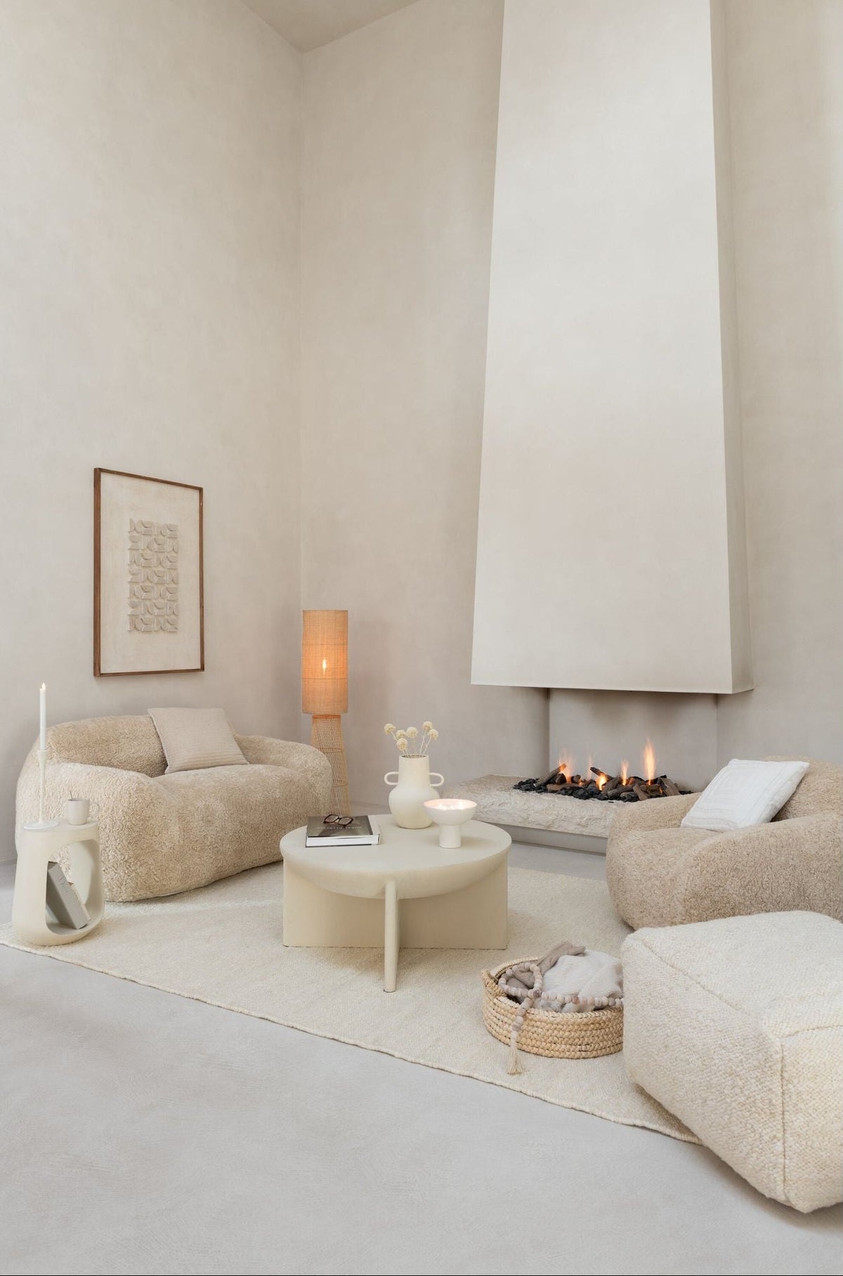 Shearl 1-zits Sofa Cream Small J-Line