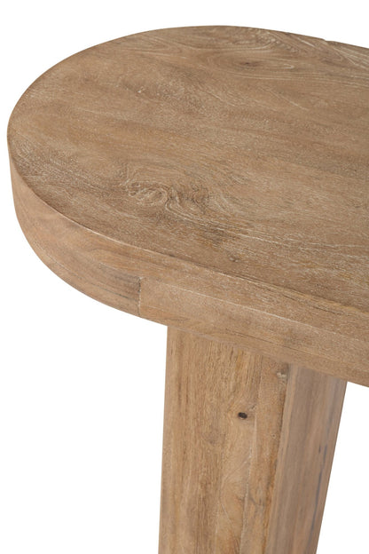 Tavolino in legno di mango naturale J-Line