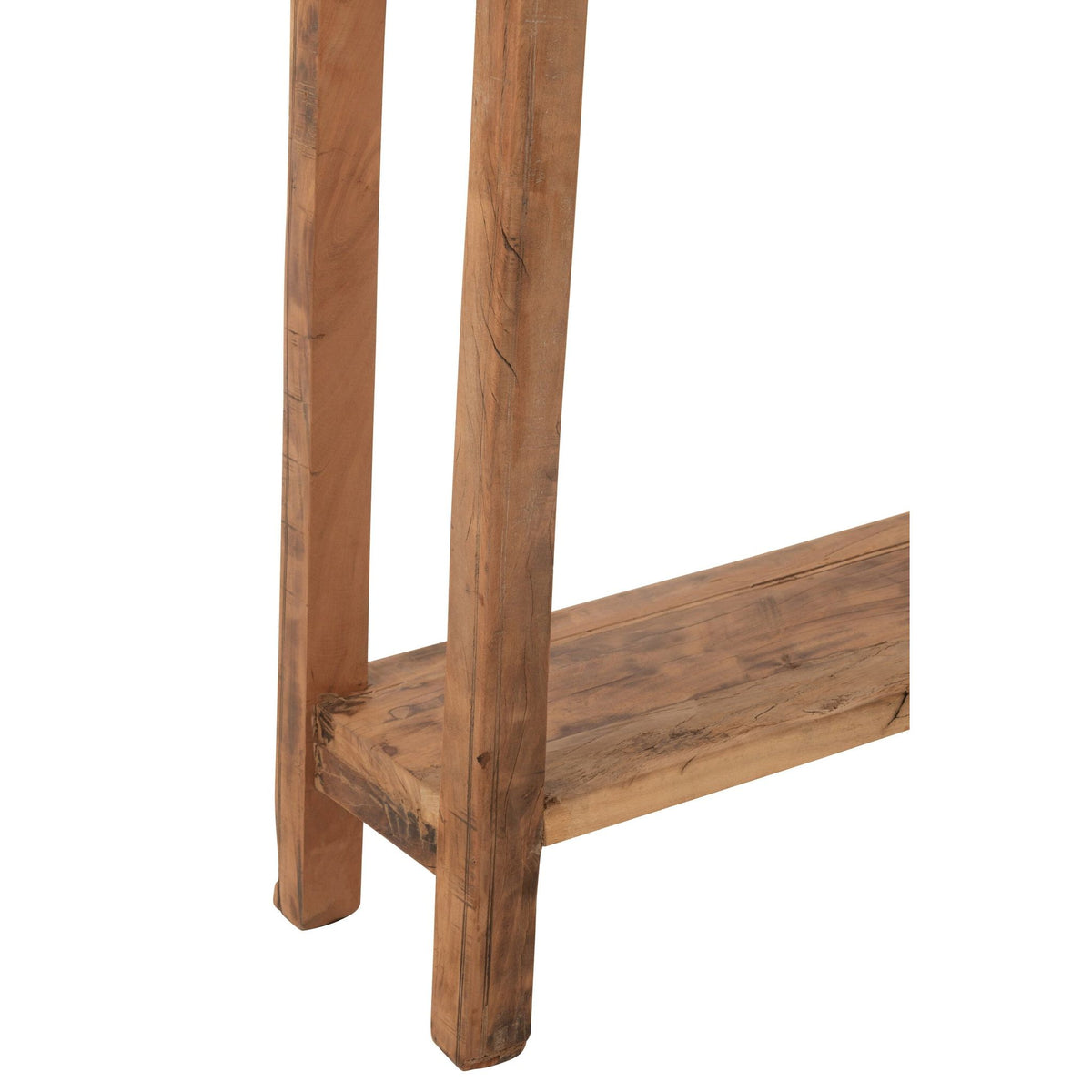 Tavolino quadrato in legno riciclato naturale J-Line