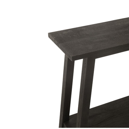 Tavolino quadrato in legno di mango nero J-Line