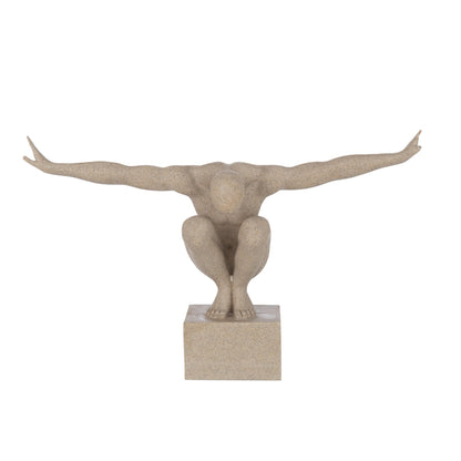 Atleta in movimento marmo Poly sabbia Large J-Line