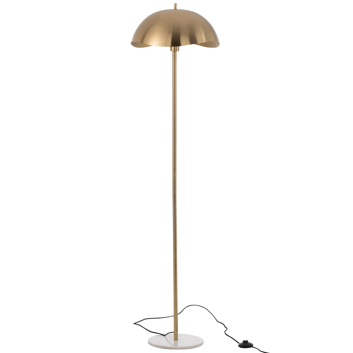 Lampada da terra Metallo/Marmo Oro J-Line