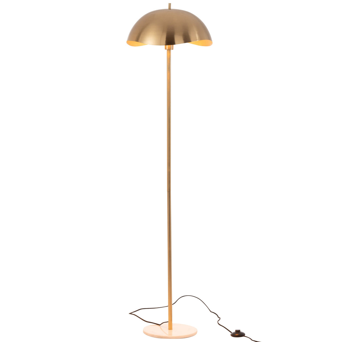 Lampada da terra Metallo/Marmo Oro J-Line