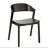 Stoel Laga Eikhout/Multiplex Zwart J-Line