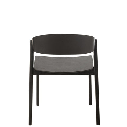 Stoel Laga Eikhout/Multiplex Zwart J-Line