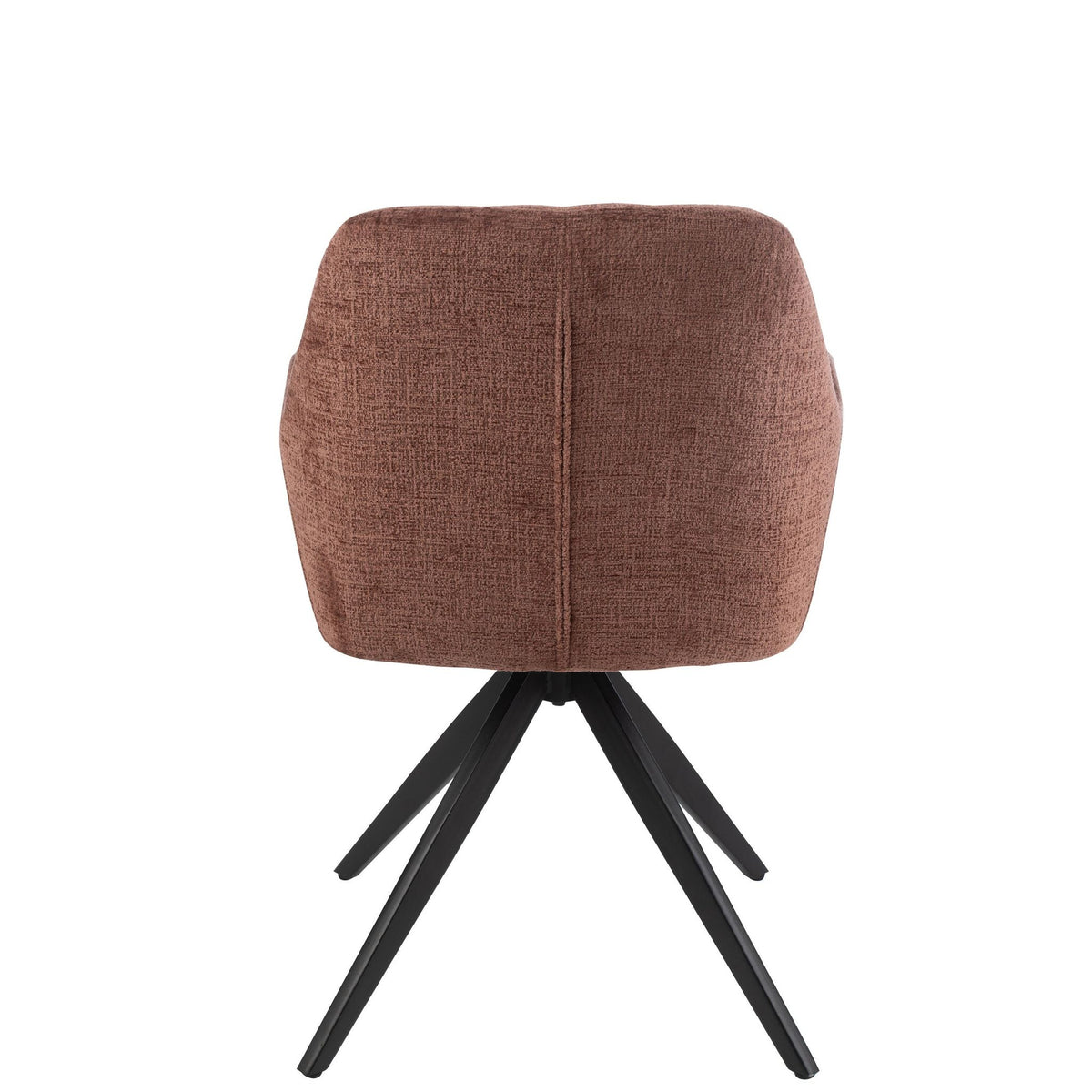 Sedia Louna Ferro/Acrilico Marrone J-Line