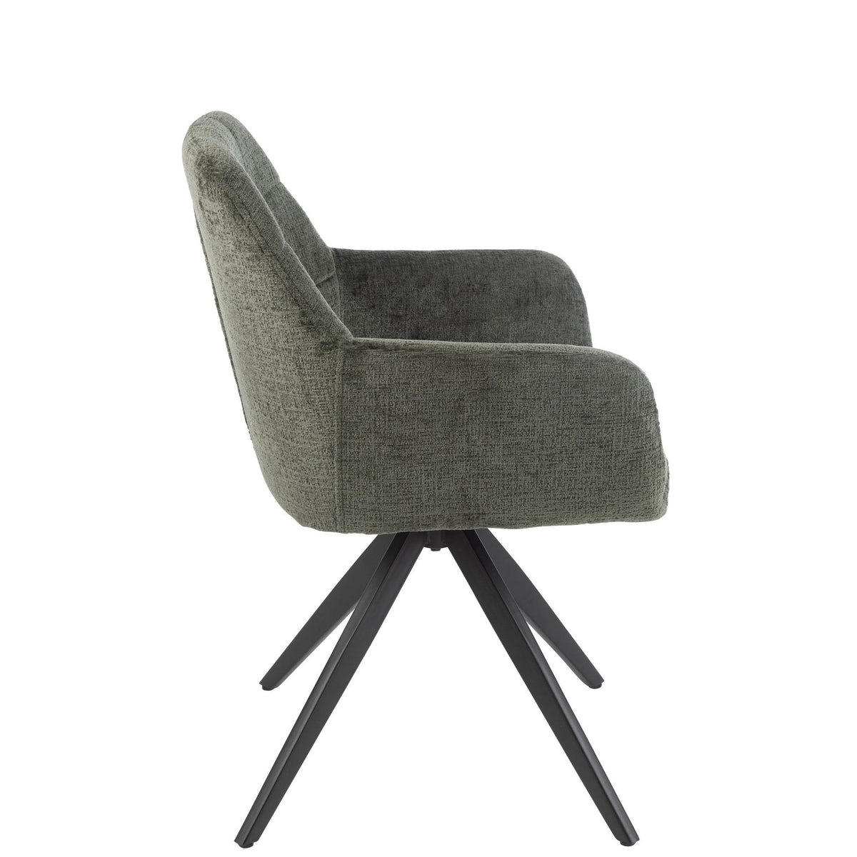 Sedia Louna Ferro/Acrilico Verde J-Line