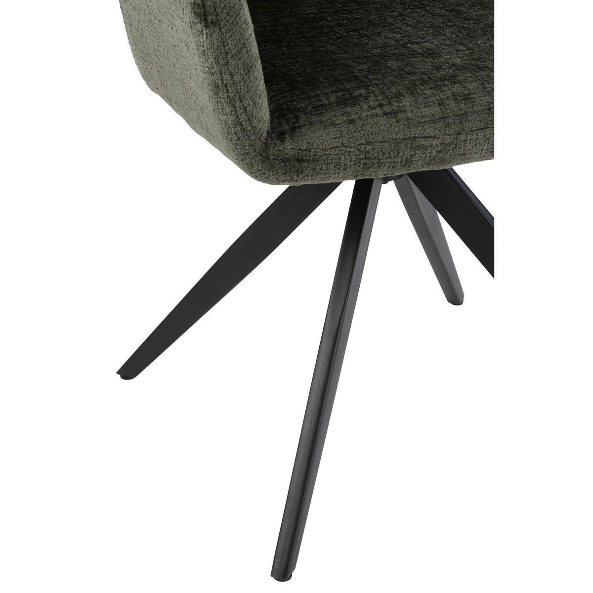 Sedia Louna Ferro/Acrilico Verde J-Line