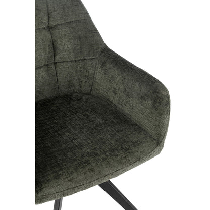 Sedia Louna Ferro/Acrilico Verde J-Line