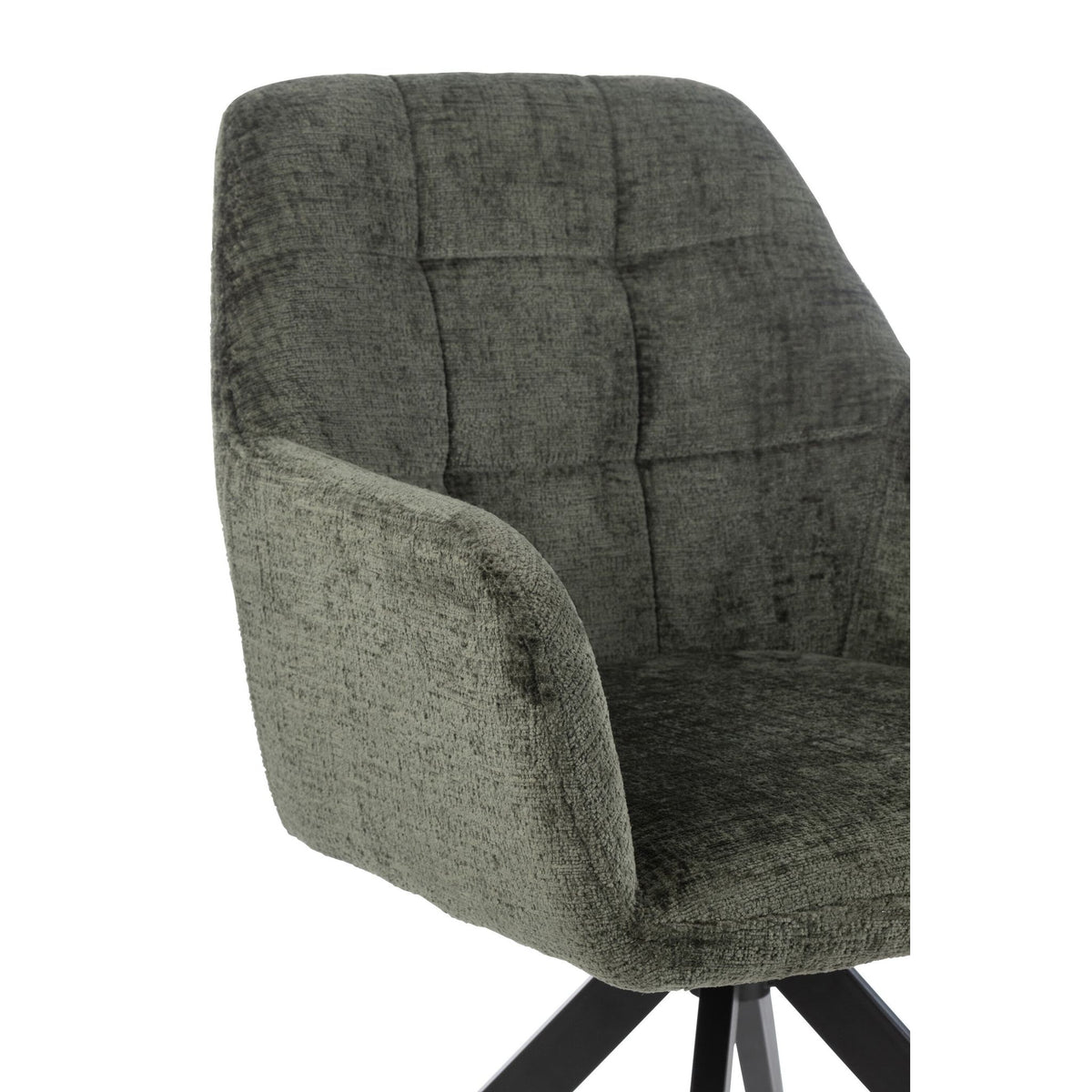 Sedia Louna Ferro/Acrilico Verde J-Line