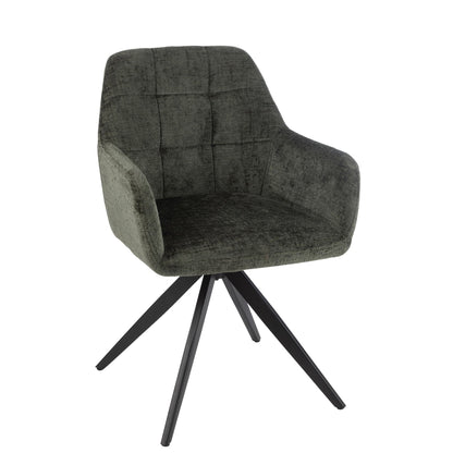 Sedia Louna Ferro/Acrilico Verde J-Line