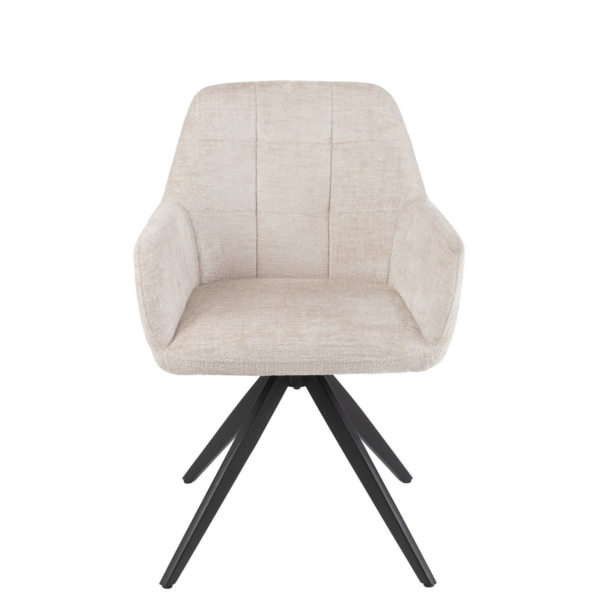 Sedia Louna Ferro/Acrilico Avorio J-Line