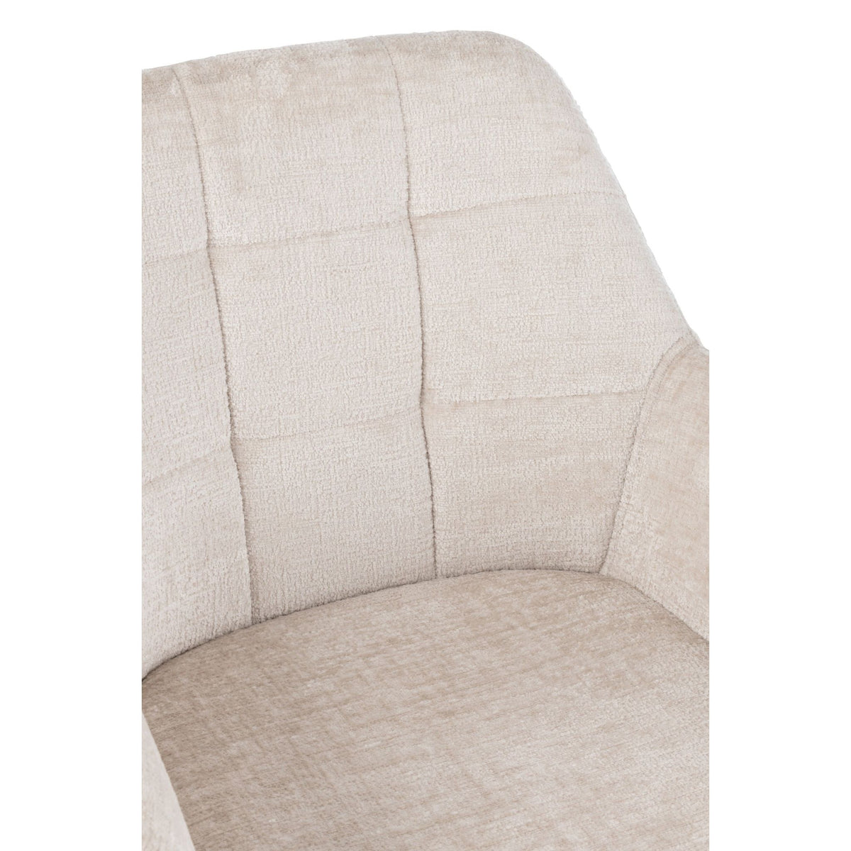 Sedia Louna Ferro/Acrilico Avorio J-Line