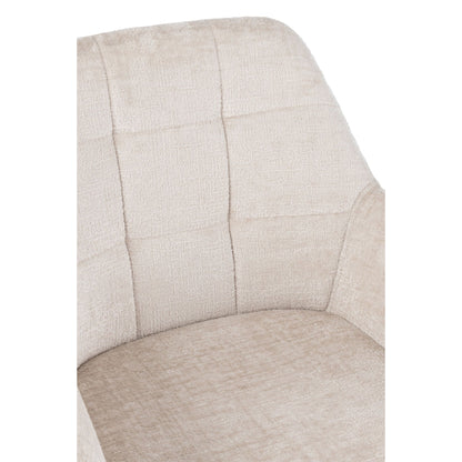 Sedia Louna Ferro/Acrilico Avorio J-Line