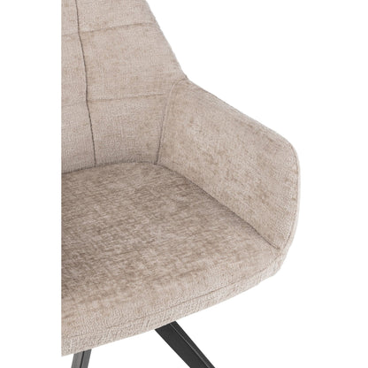 Stoel Louna Ijzer/Acryl Licht Grijs J-Line