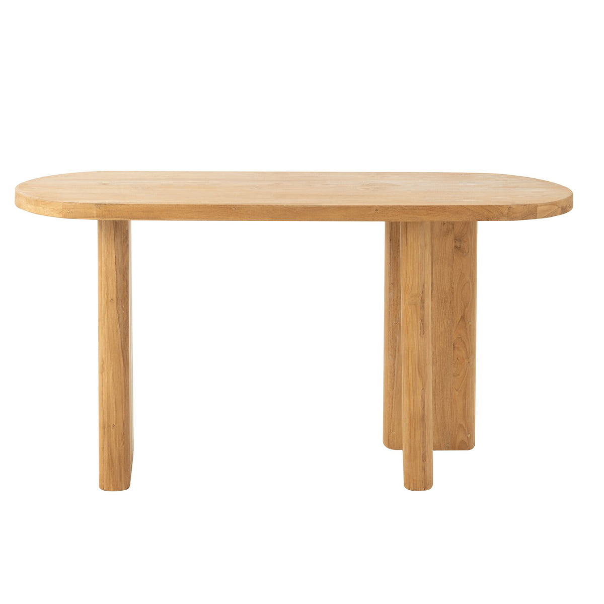 Tavolo in legno di teak naturale J-Line
