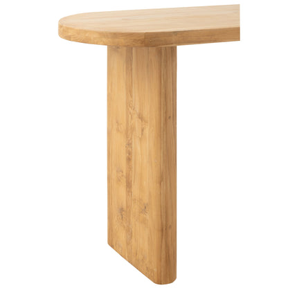 Tavolo in legno di teak naturale J-Line