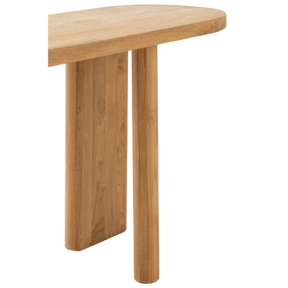 Tavolo in legno di teak naturale J-Line