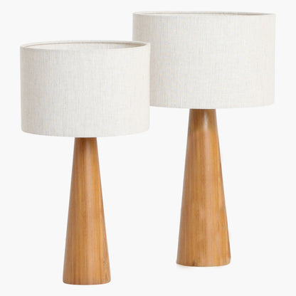Tafellamp Aspen Cone Large Raw Materials - Tafellamp - Raw Materials - livinglovely.nl