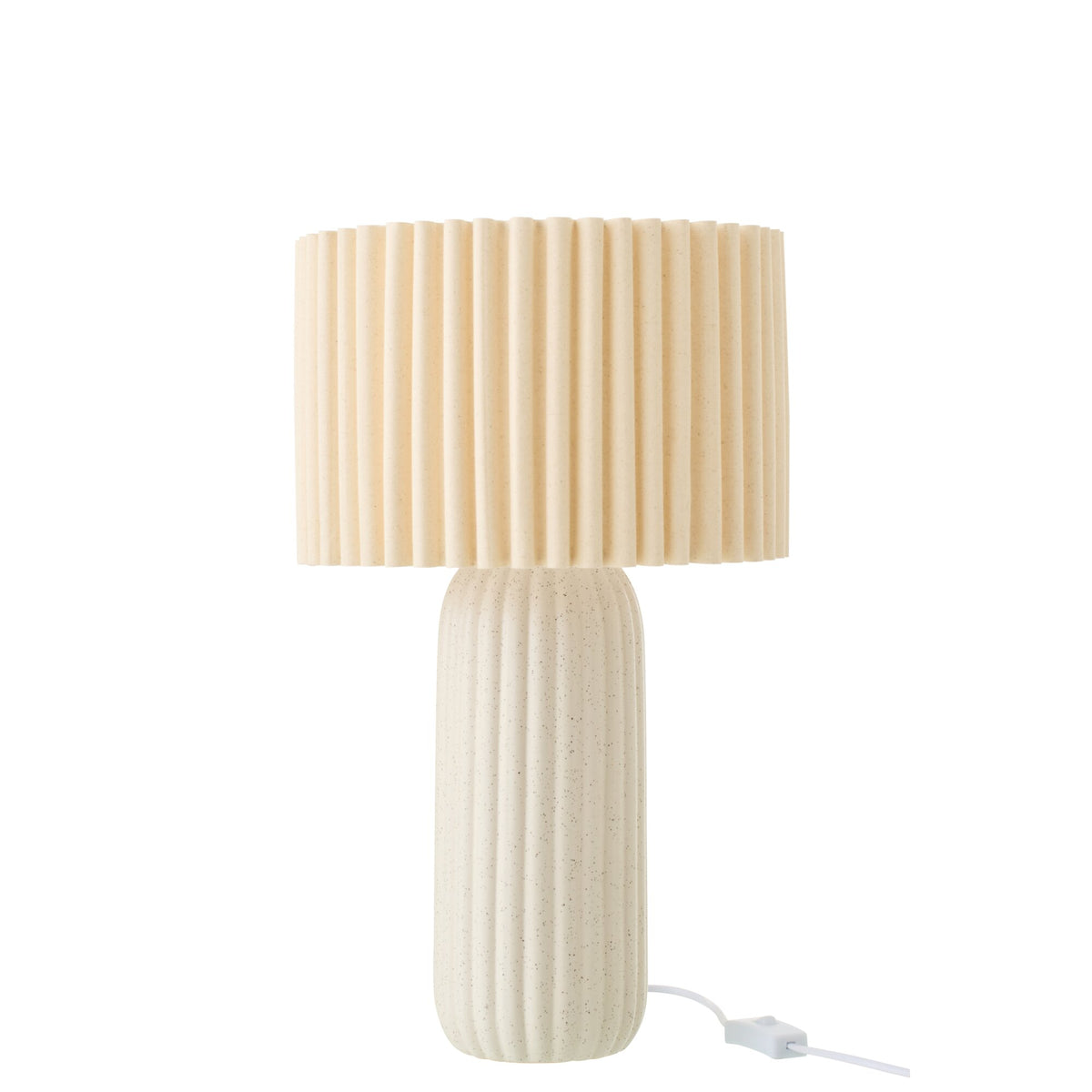 Lampada da tavolo Esmee Ceramica Off-White Small J-Line