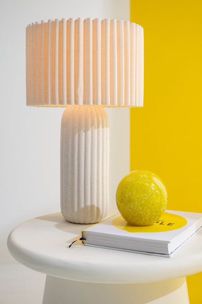 Lampada da tavolo Esmee Ceramica Off-White Small J-Line