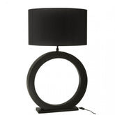 Tafellamp Lamp Rond Aluminium Zwart J-Line