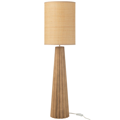 Lampada da tavolo Paraplu Ailanthus Legno Naturale Large J-Line