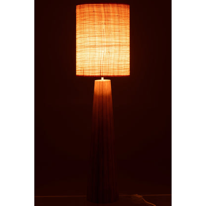 Lampada da tavolo Paraplu Ailanthus Legno Naturale Large J-Line
