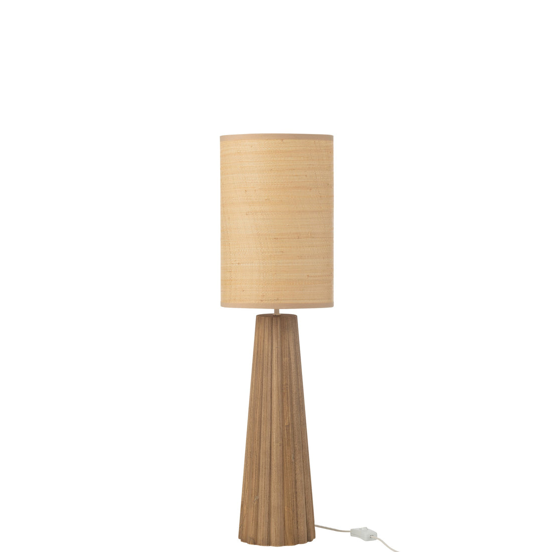 Lampada da tavolo Ombrellino Legno Naturale Piccola J-Line