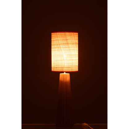 Lampada da tavolo Ombrellino Legno Naturale Piccola J-Line