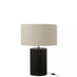 Tafellamp Schroefdraad Wijd Ailanthus Hout Zwart/Grijs J-Line